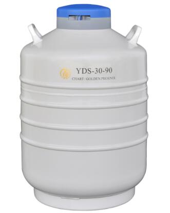 成都金凤中型液氮罐 型号:YDS-30-90