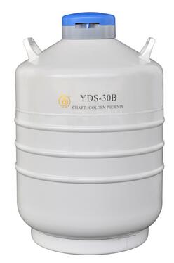 成都金凤运输型液氮罐容器 型号:YDS-30B